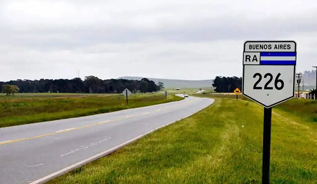 Preocupación. Por el estado de la ruta 226