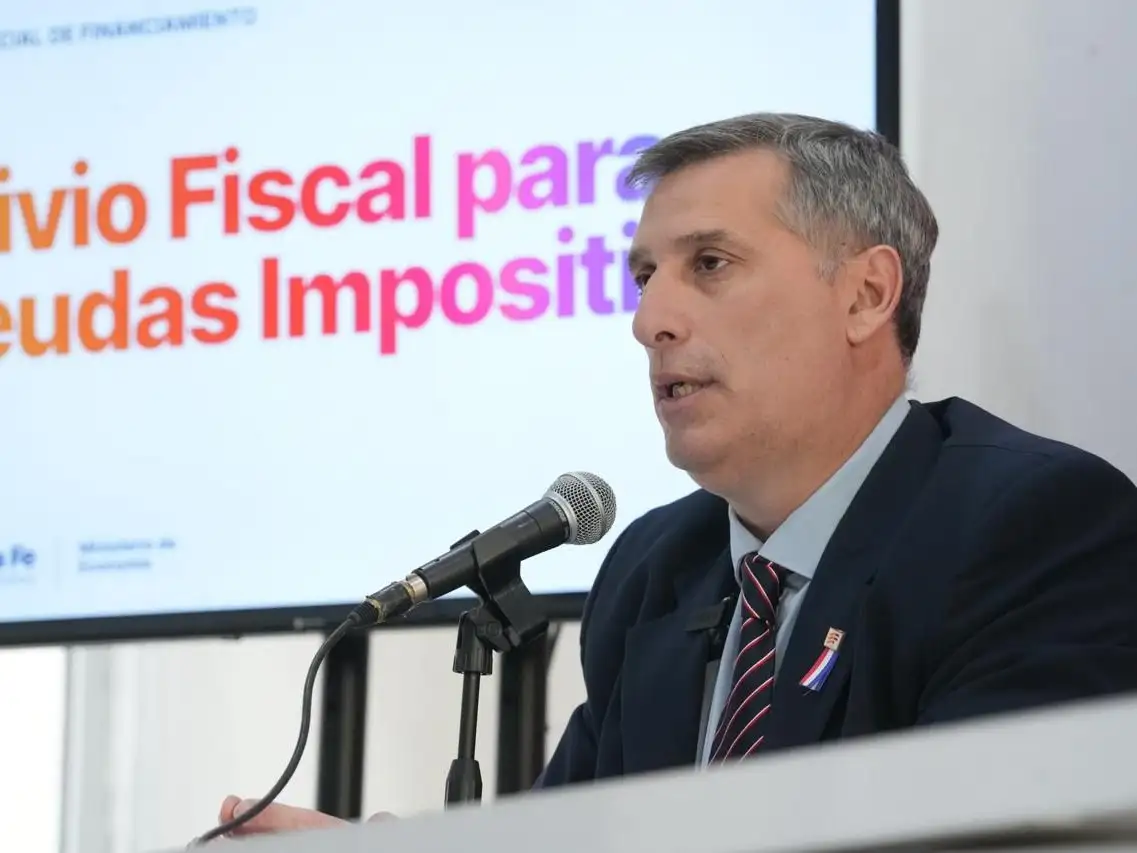 Pablo Olivares, ministro de Economía de la provincia de Santa Fe.