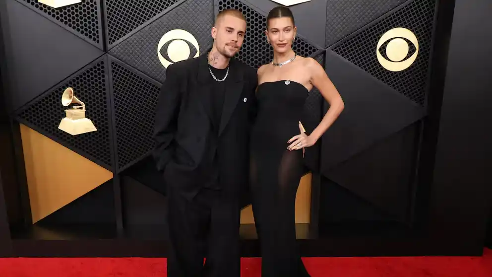Hailey Bieber reaccionó desde el público al show de Justin en Coachella - 2