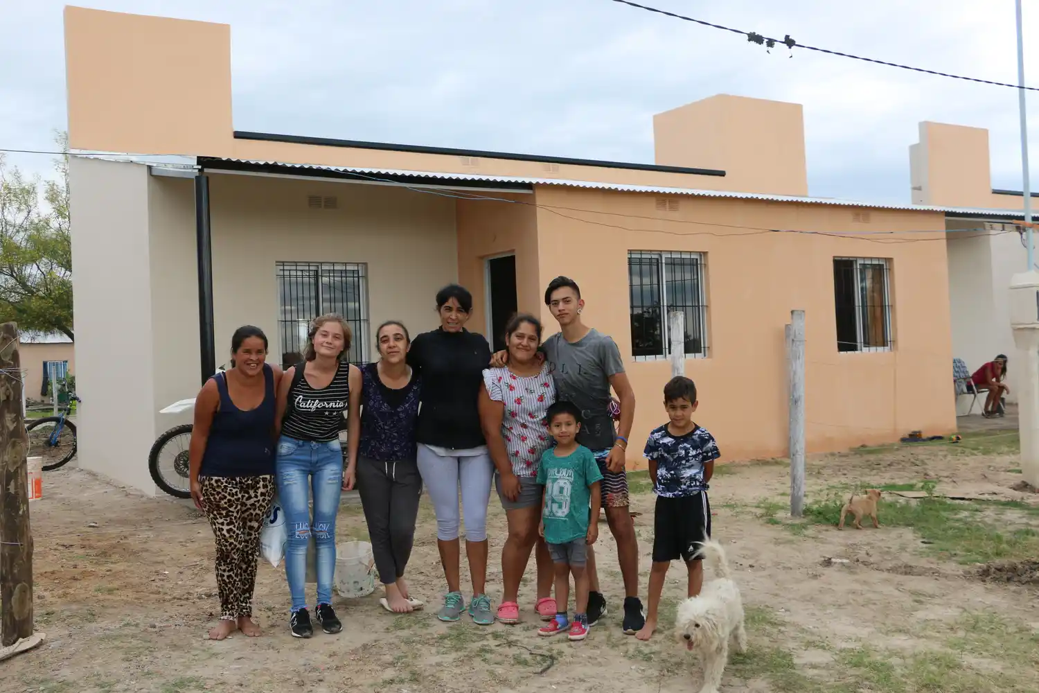 “Tenemos la casa por la que trabajamos y soñamos”