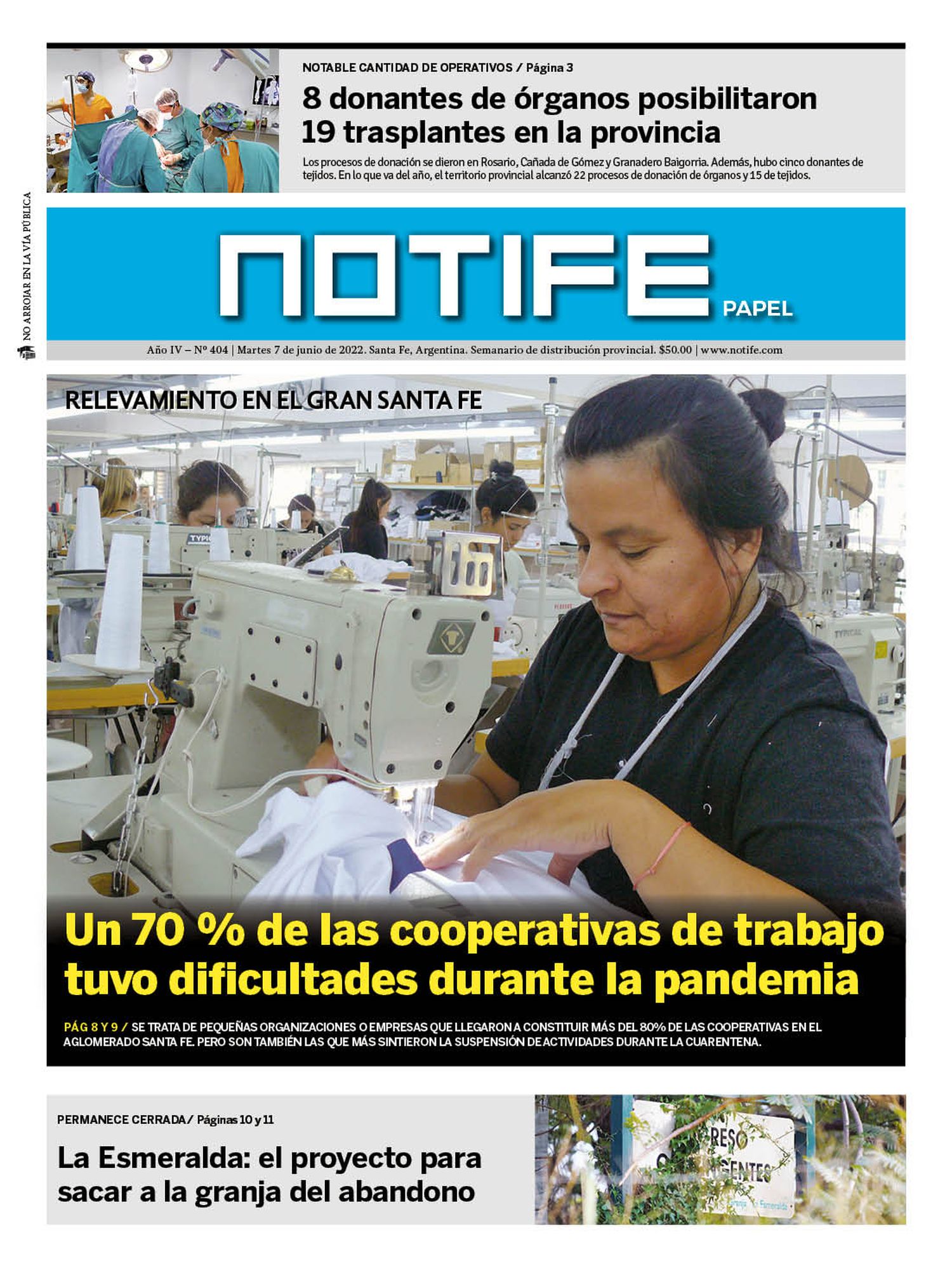 Semanario Notife: Edición N° 404