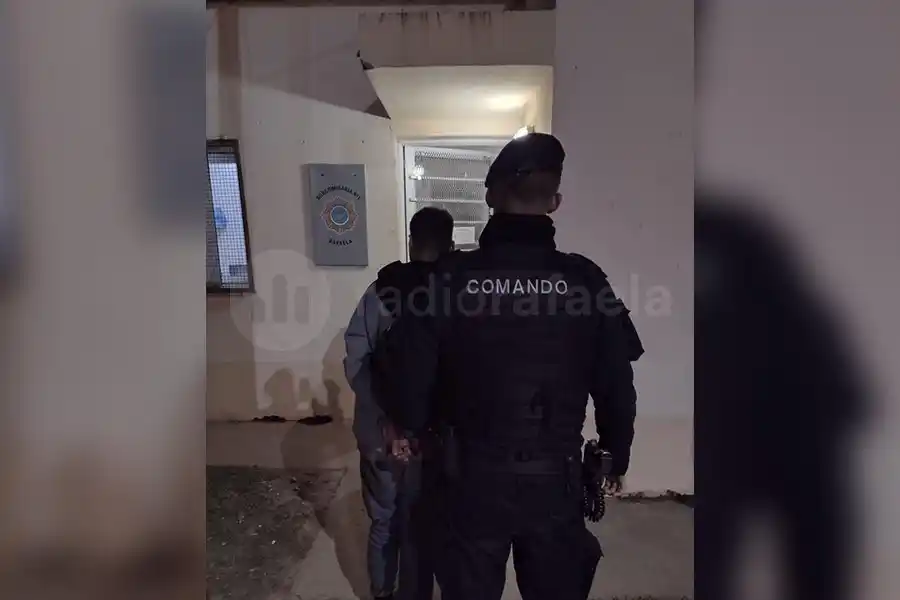 Escuchó un ruido, vio una sombra en la ventana y pidió ayuda al vecino: había un delincuente metido en su casa