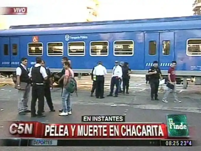 Graves incidentes por la muerte de un joven atropellado por un tren