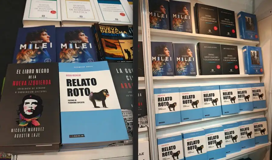 La portada del libro, con un mandril de protagonista.
