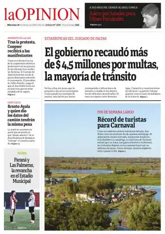 Portada de Edición N° 1350
