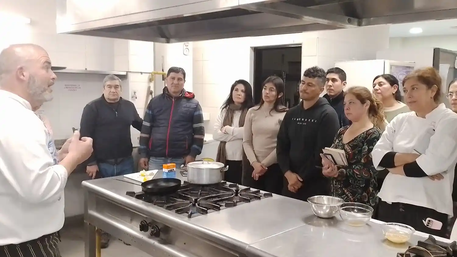 Master Class gratuita en Gualeguay sobre pastas, mariscos y frutos de mar