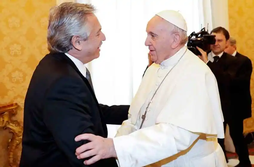 Alberto Fernández se reunió en el Vaticano con el Papa Francisco