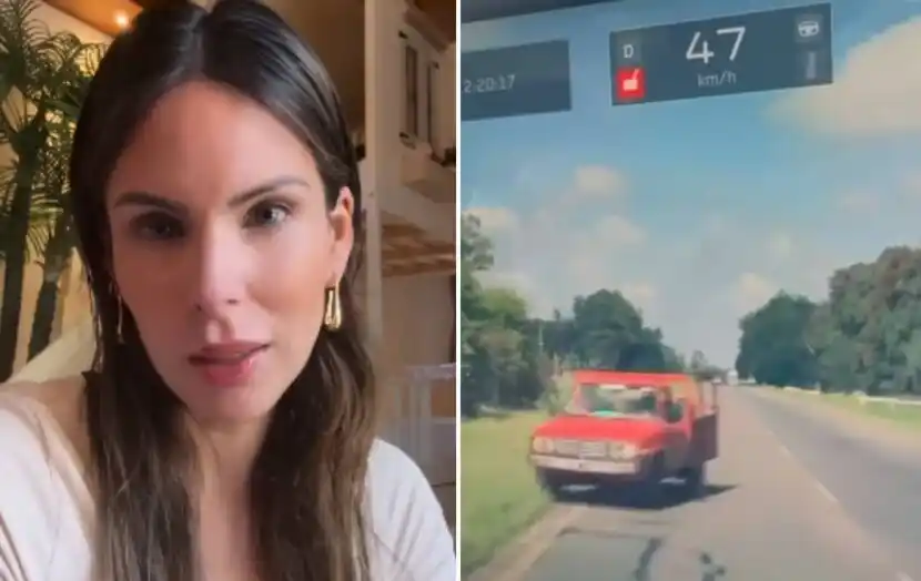 El enojo de Barby Franco con el conductor que provocó su accidente