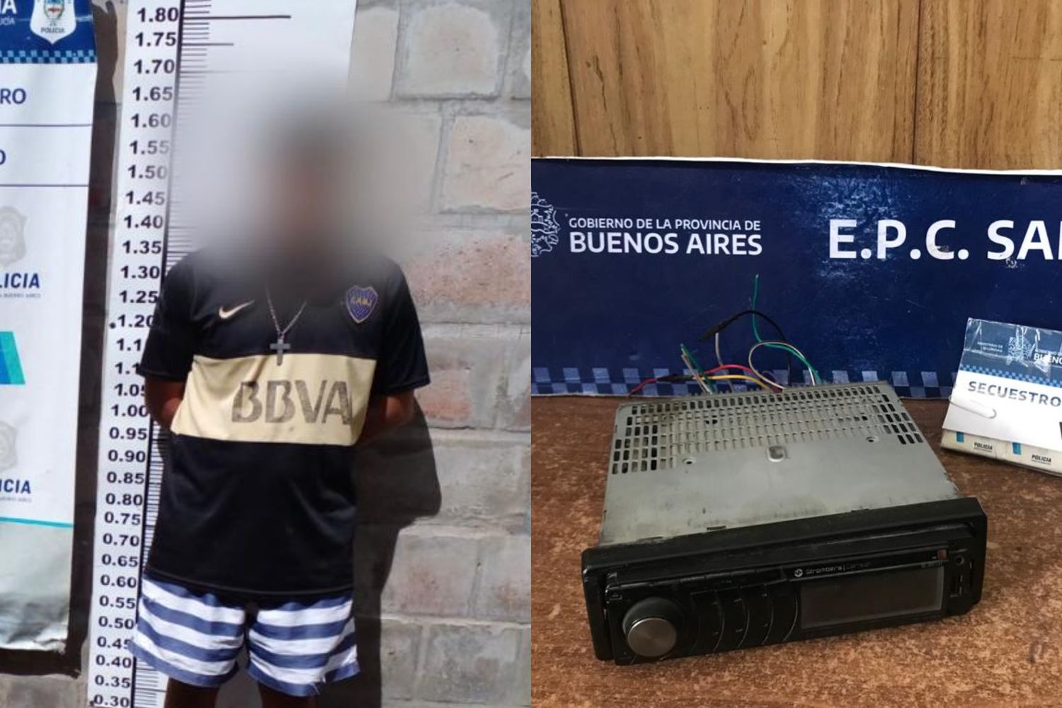 Ladrón reincidente detenido tras robar un estéreo recuperó la libertad a las pocas horas