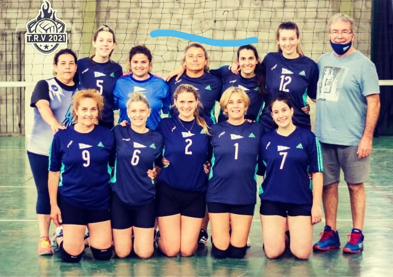 El maxivóley femenino de Náutico campeón del Torneo Regional de Pilar