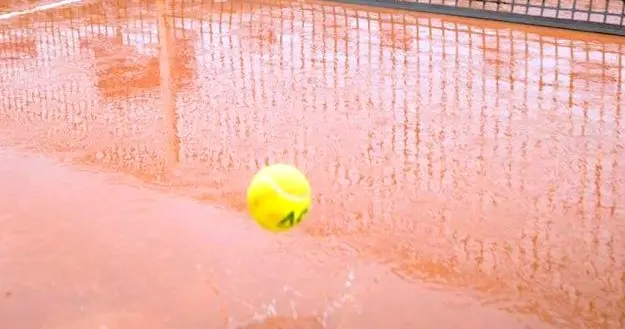 Por la lluvia, se postergó el Nacional de tenis para veteranos