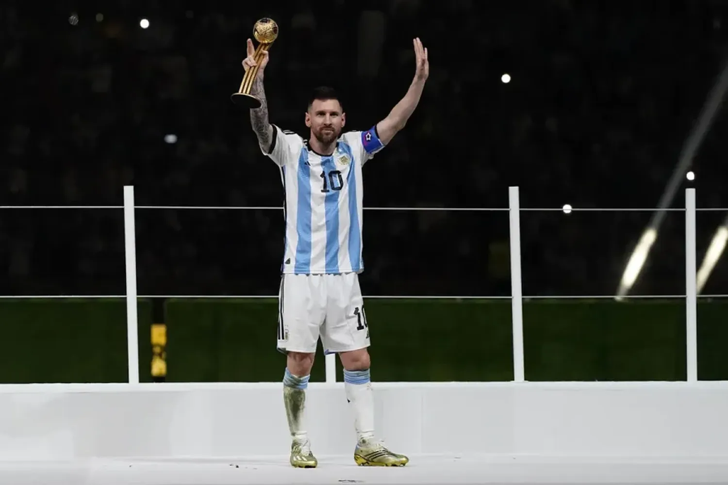 Messi ganó el Olimpia de Oro