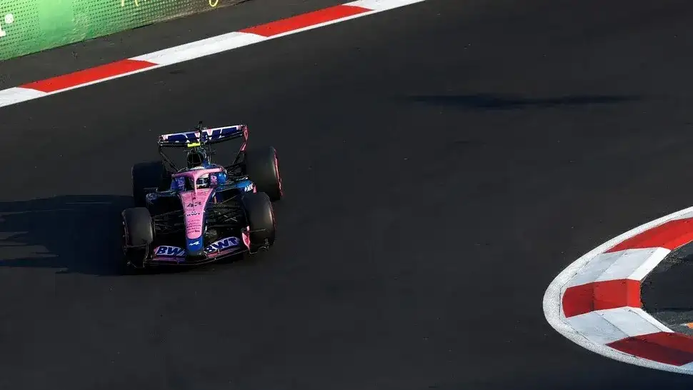 Franco Colapinto quedó 12° en los entrenamientos del Gran Premio de México, delante de su compañero Gasly