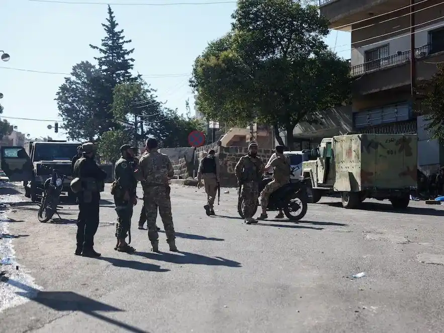 Israel bombardeó el cuartel general del Ejército de Siria en Damasco (OMAR HAJ KADOUR / AFP)