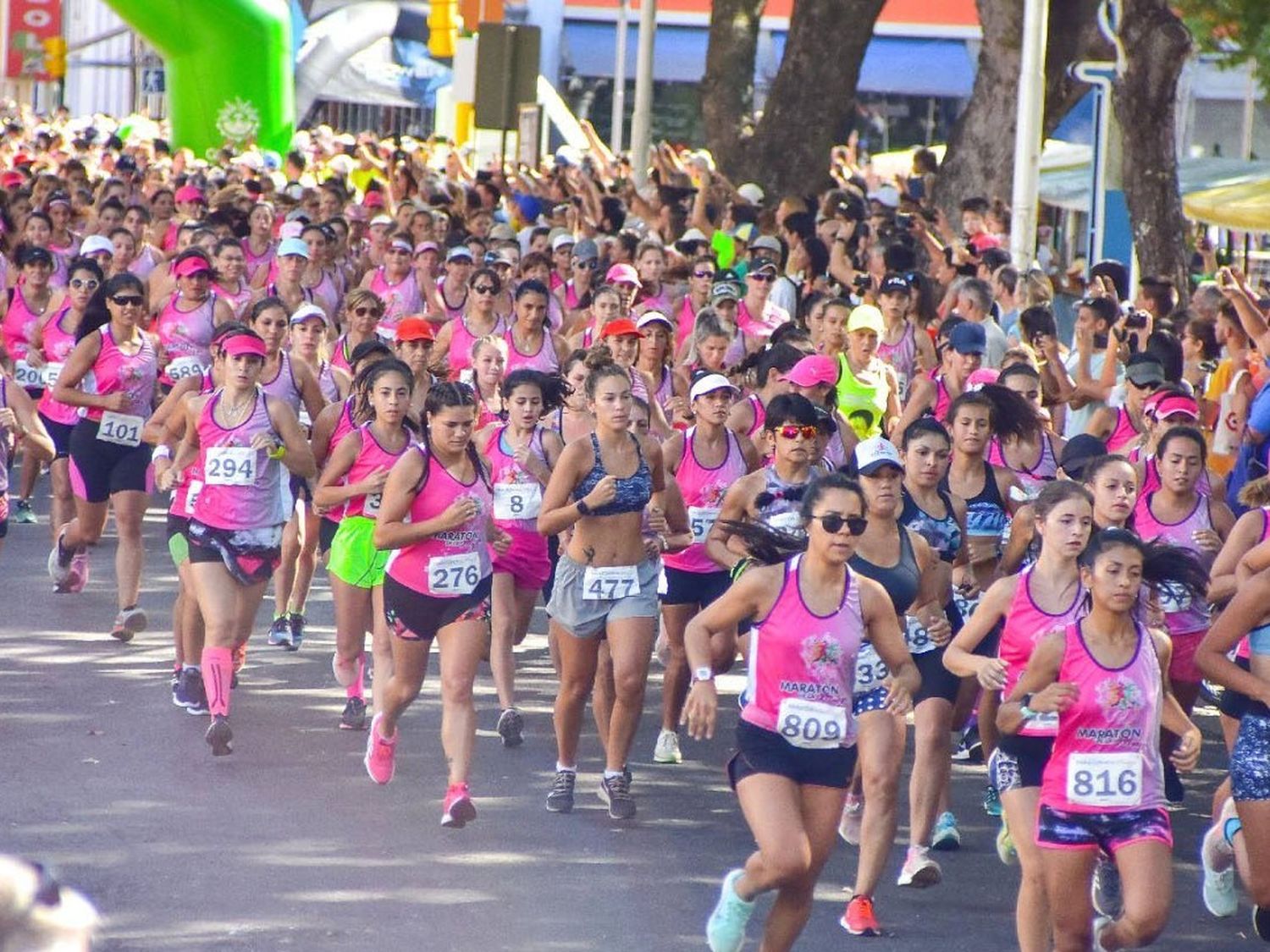 En atletismo: el tiempo de las mujeres