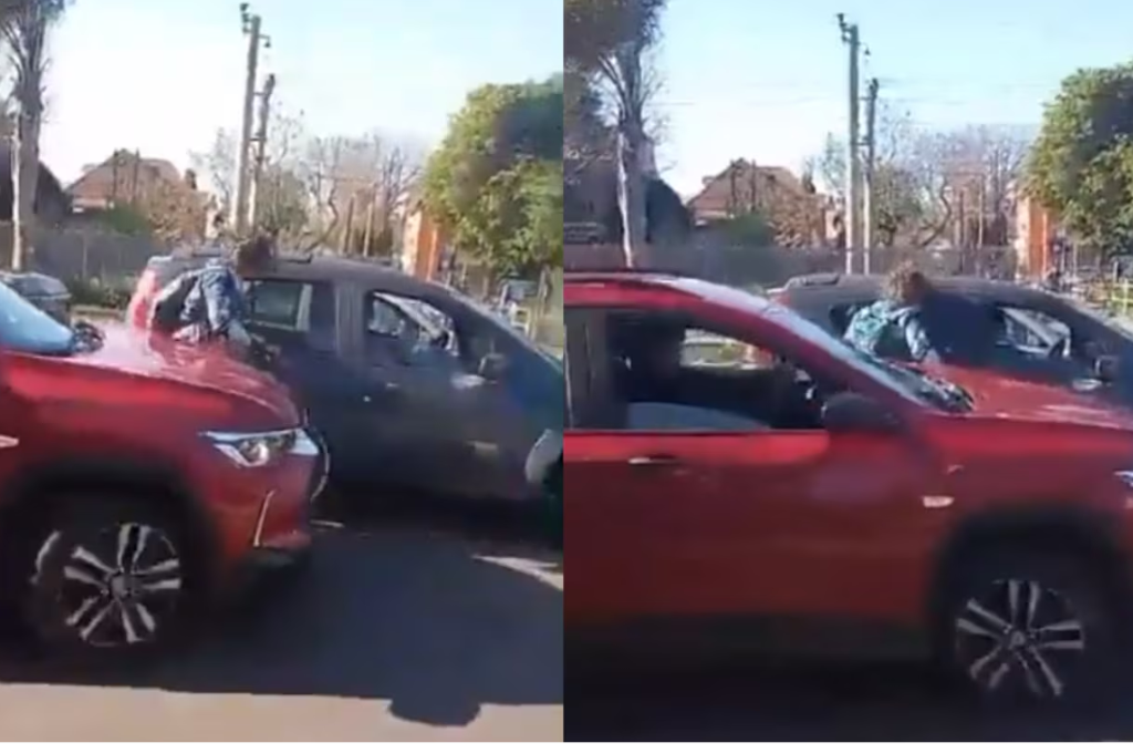 La policía ha iniciado una búsqueda del conductor.