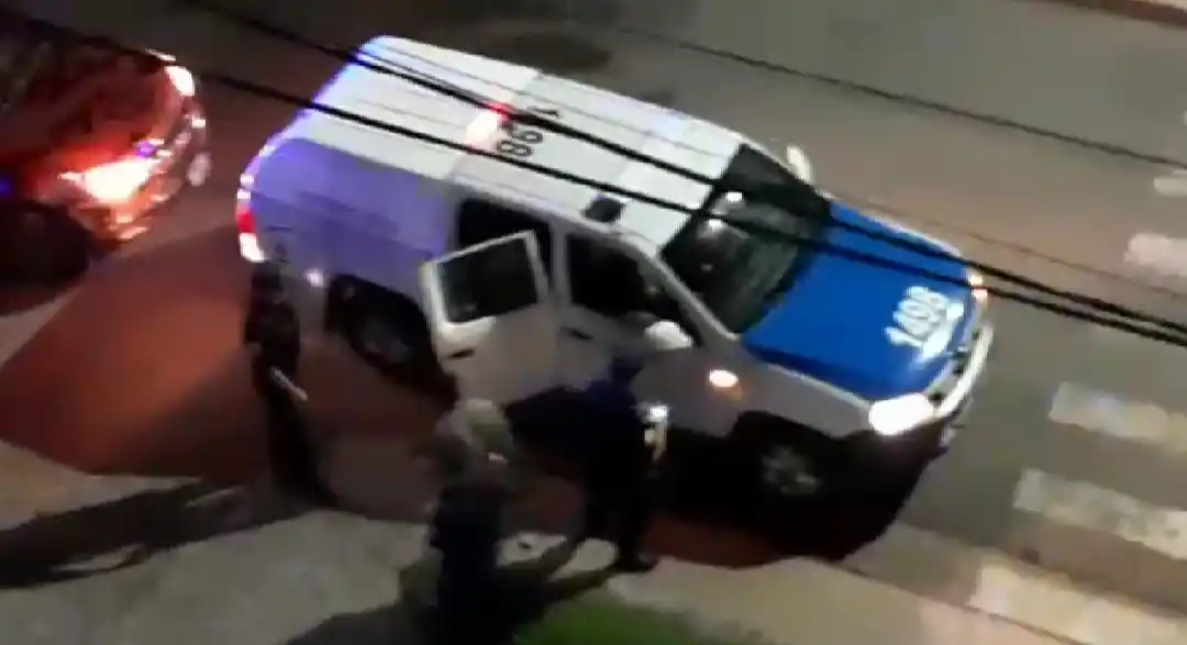 Difunden videos del momento de la detención por la fiesta en la Eco Torre