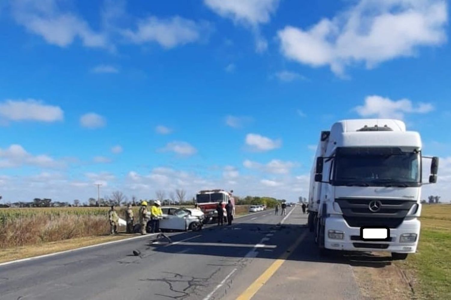 Tragedia: una familia oriunda de Chaco perdió la vida en un accidente sobre Autovía 19