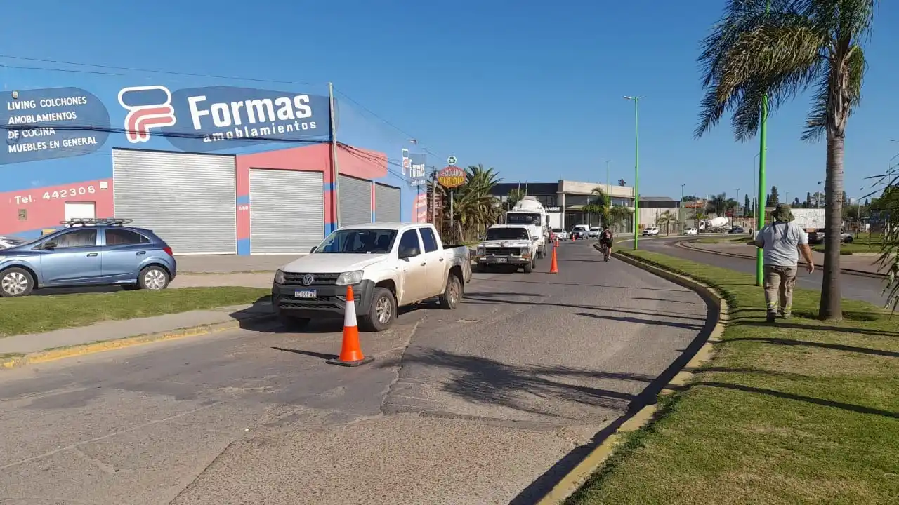 Cómo será la circulación por la zona de la Terminal en medio de la obra de reasfaltado del boulevard
