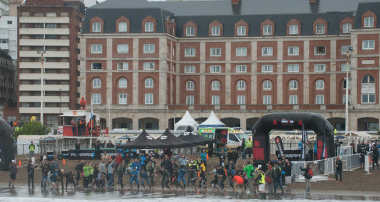 Cristian González completó el Ironman de Mar del Plata