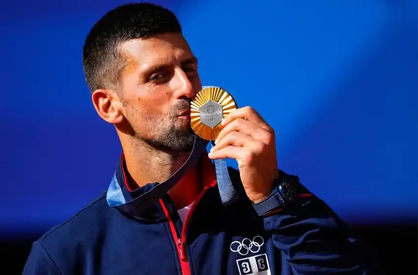 Novak Djokovic venció a Alcaraz y obtuvo su primer oro en los Juegos Olímpicos