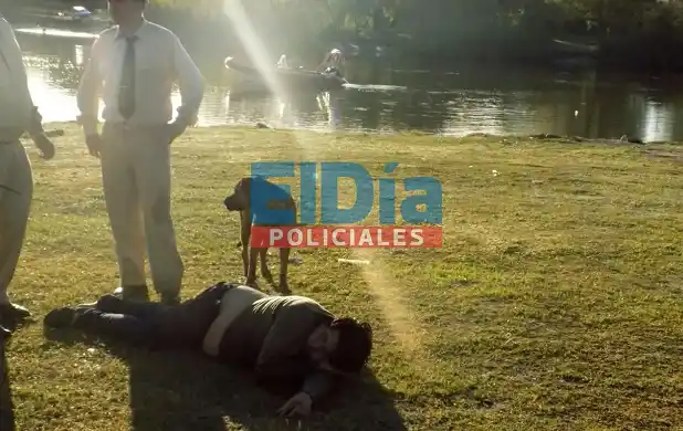 Rescataron a un hombre con hipotermia del arroyo Munilla