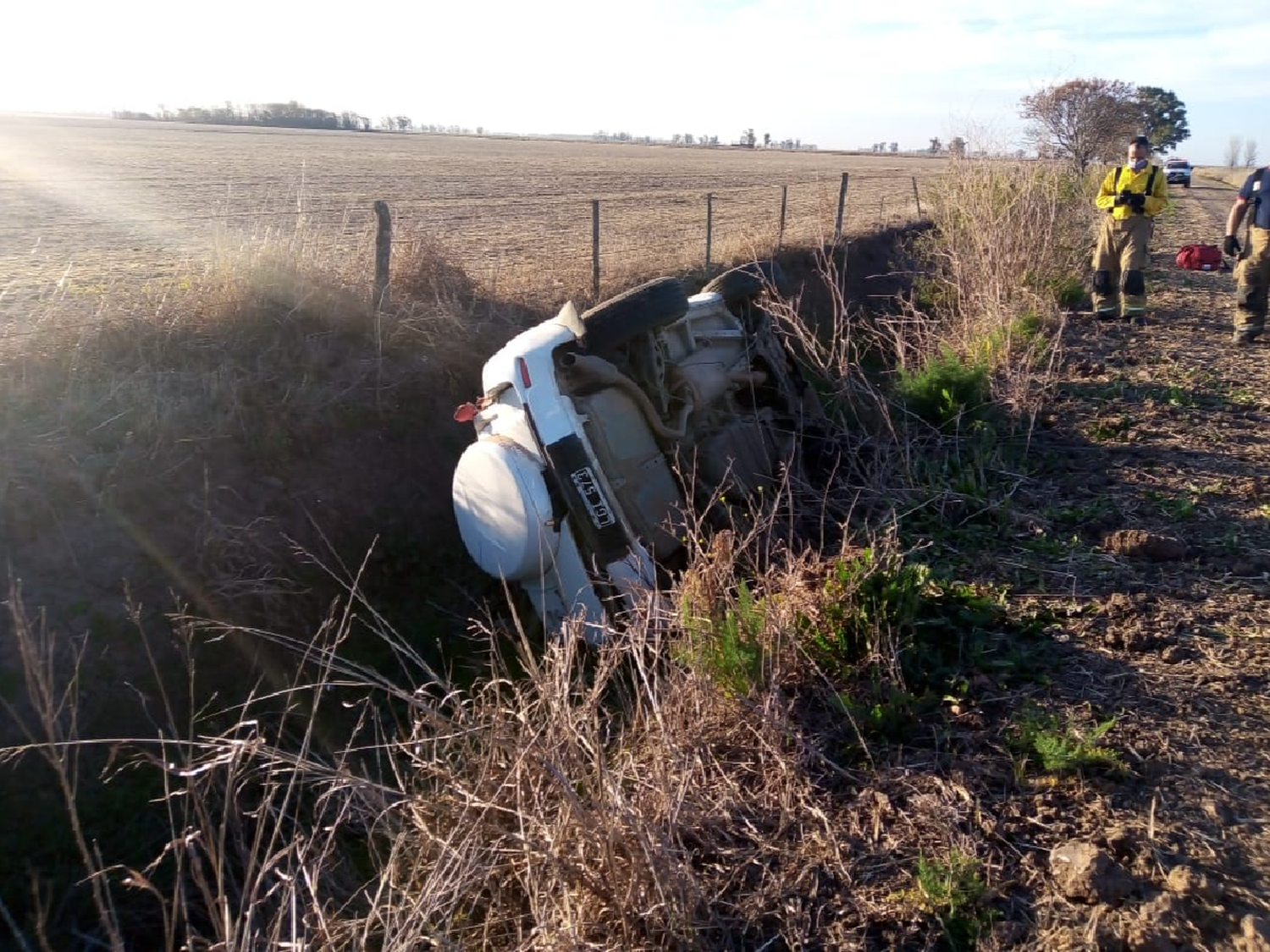 Vecino de Josefina fallece en accidente cerca de Angélica