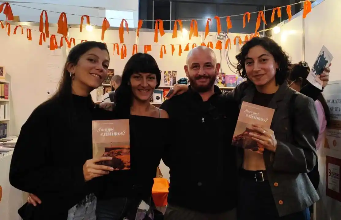 Giovana Tumini y Matías Cirone presentaron sus libros en la Feria Internacional del Libro