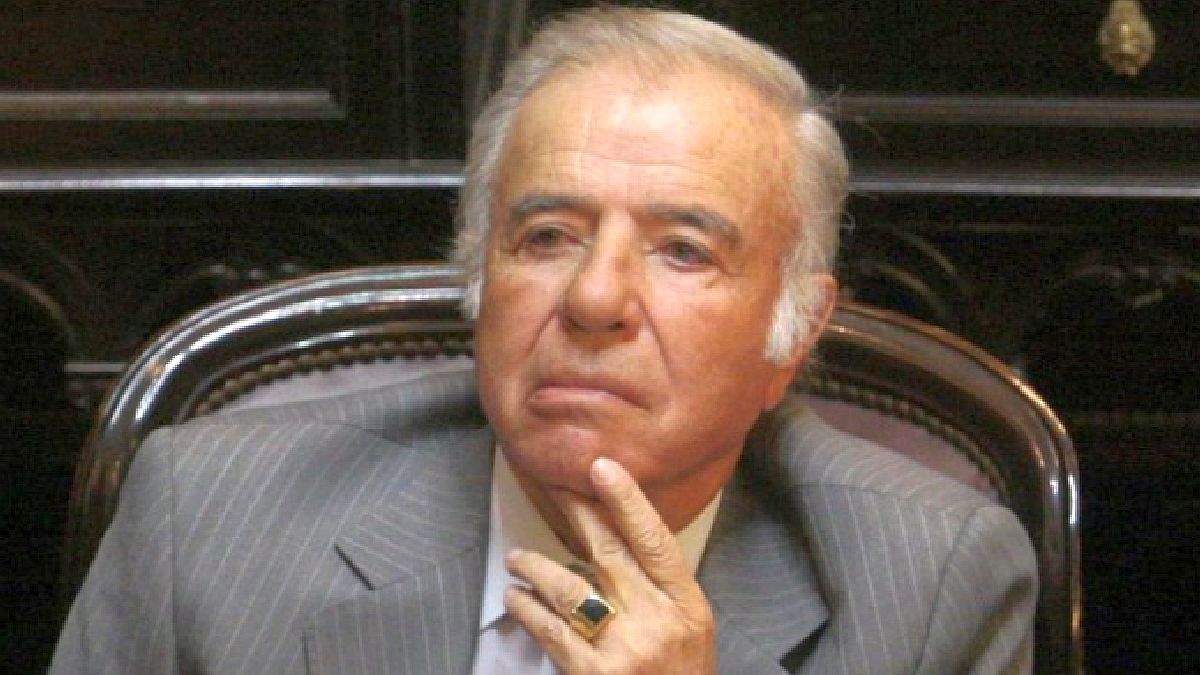 Apareció el anillo de Carlos Menem