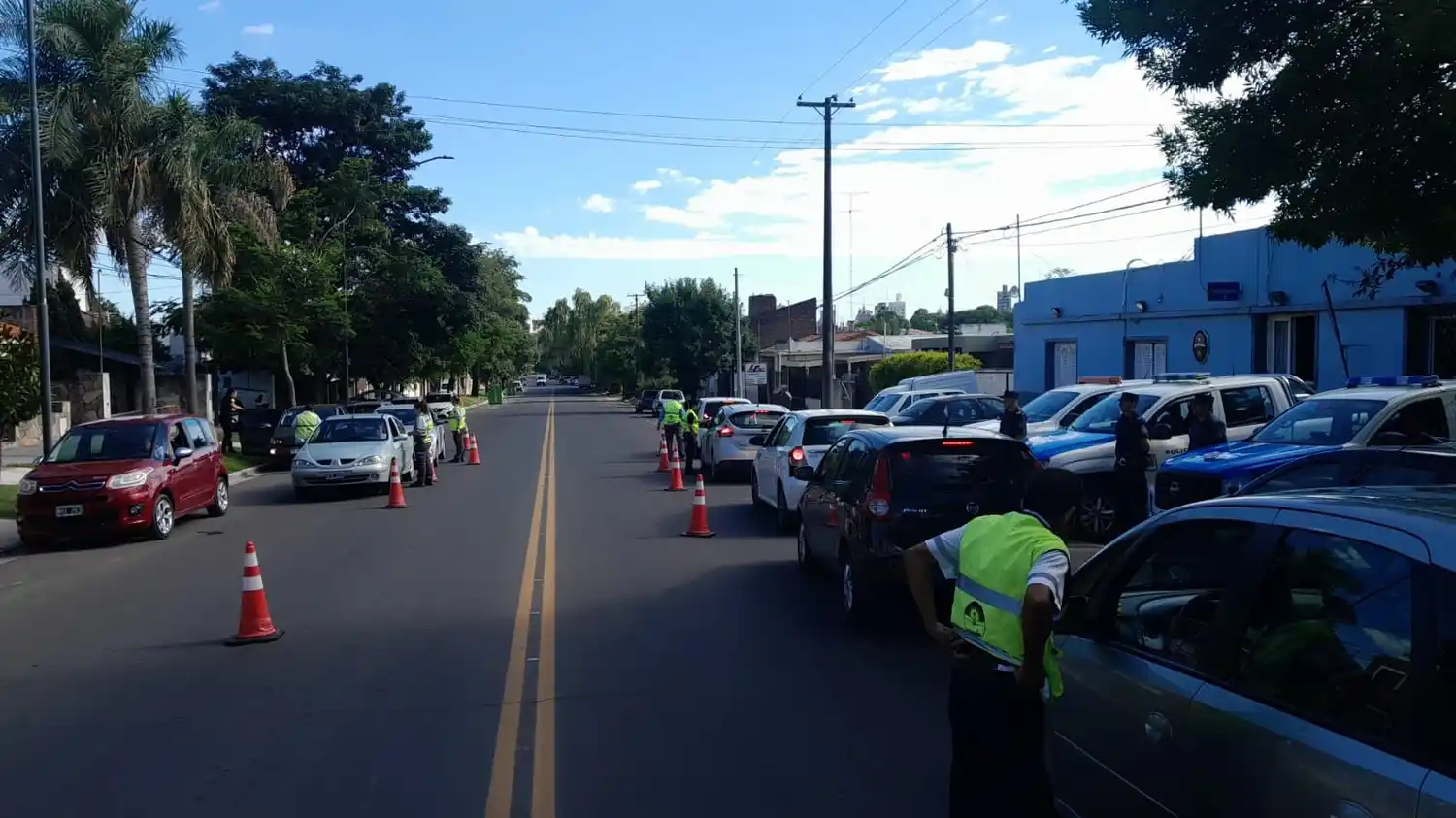 La Municipalidad realizó operativos de control vehicular el fin de semana