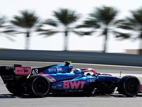 Colapinto, con problemas técnicos , finalizó 11° en la primera sesión en Barhein. Foto:Alpine