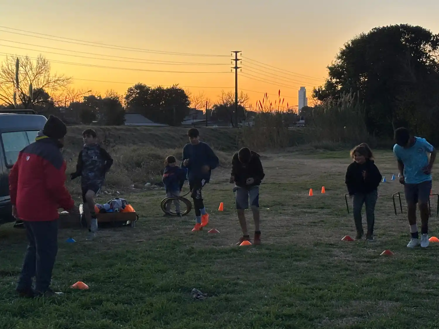 Escuela deportiva del barrio Villa del Parque