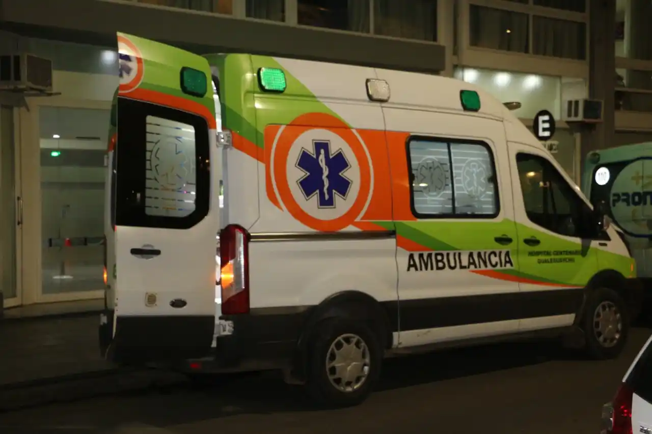 Trasladaron a la nena en estado crítico desde el Hospital Centenario hacia Paraná