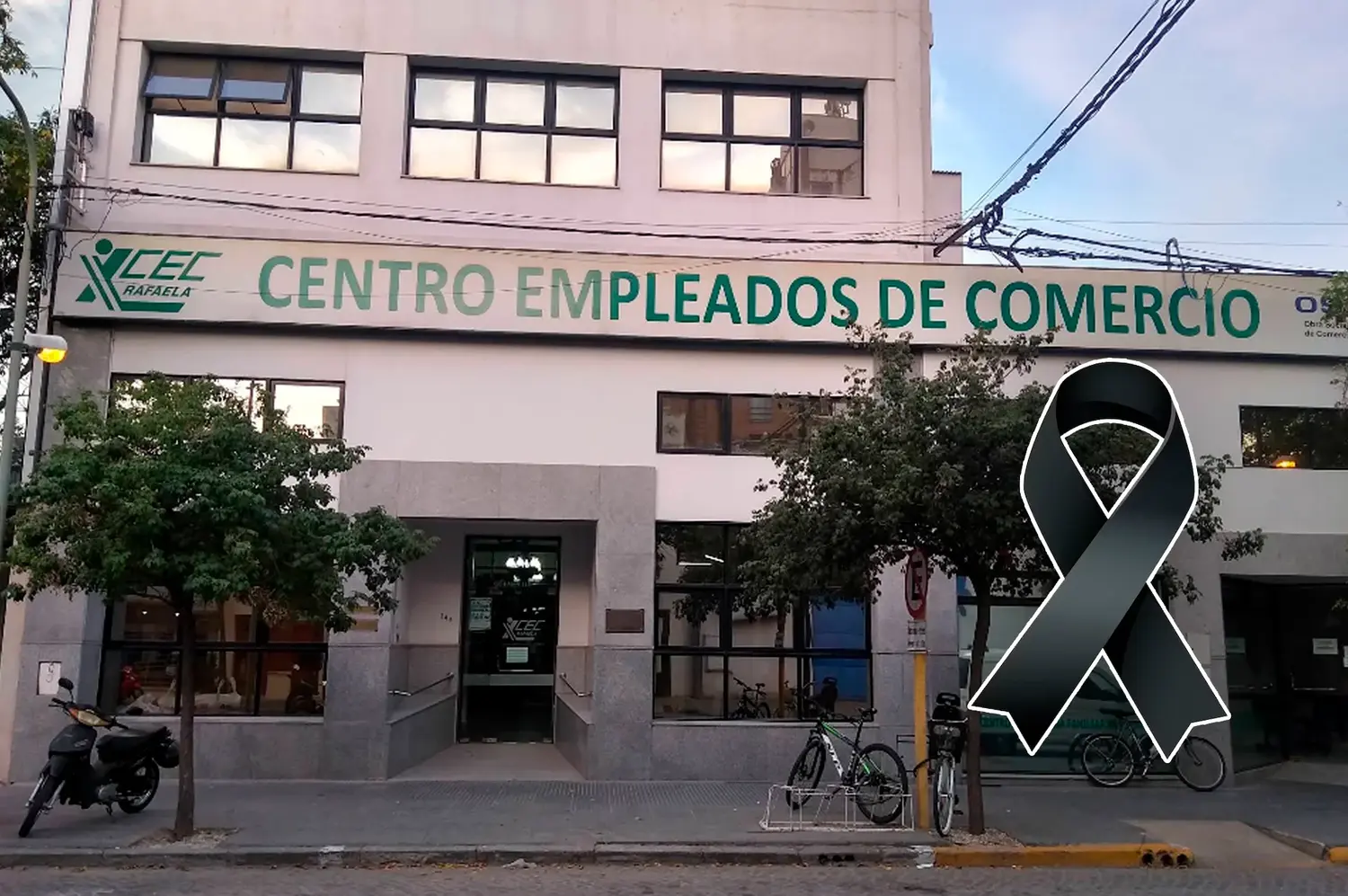 Duelo: el Centro Empleados de Comercio de Rafaela despidió con pesar a un colaborador de la institución