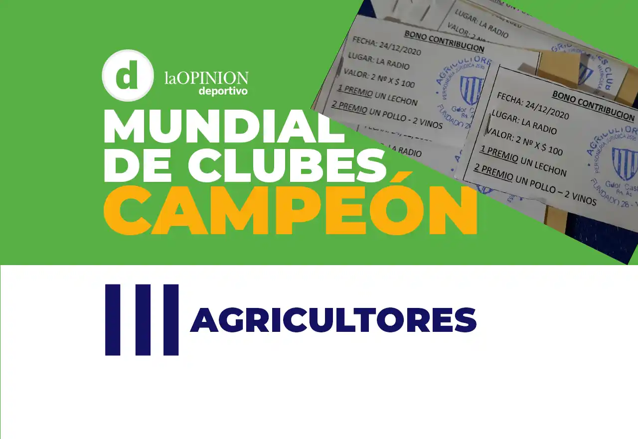 Mundial de Clubes: Agricultores junta fondos con una rifa cuyo premio es el lechón que recibió por ser campeón