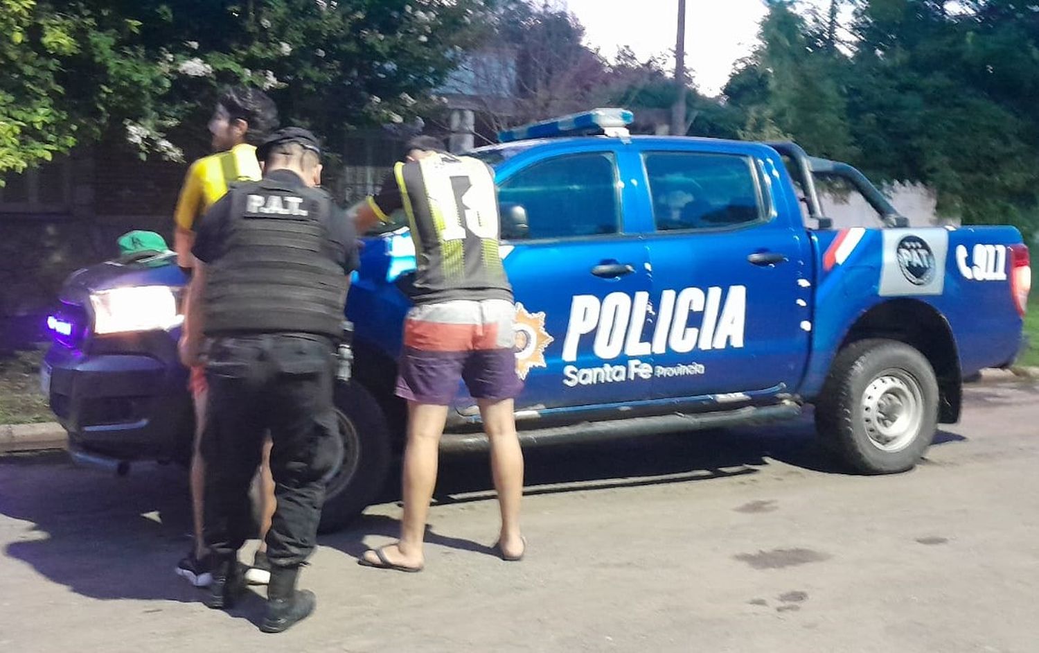 Operativo de saturación en la localidad de Elortondo