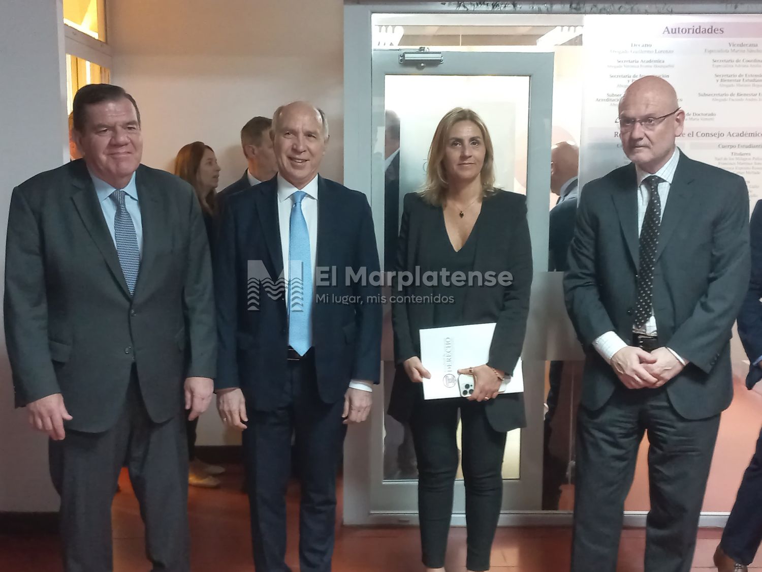 El Ministro de la Corte Suprema de Justicia de la Nación, Dr. Ricardo Lorenzetti, visitó la facultad de Derecho de la Universidad Nacional de Mar del Plata.