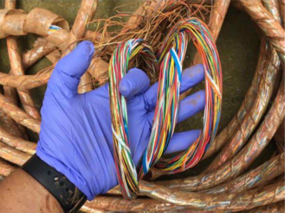 Viernes con seguidilla de cinco denuncias por robo de cables