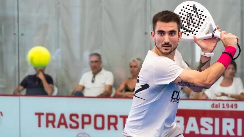 Destacada presencia. Emiliano Iriart será parte del evento de pádel solidario