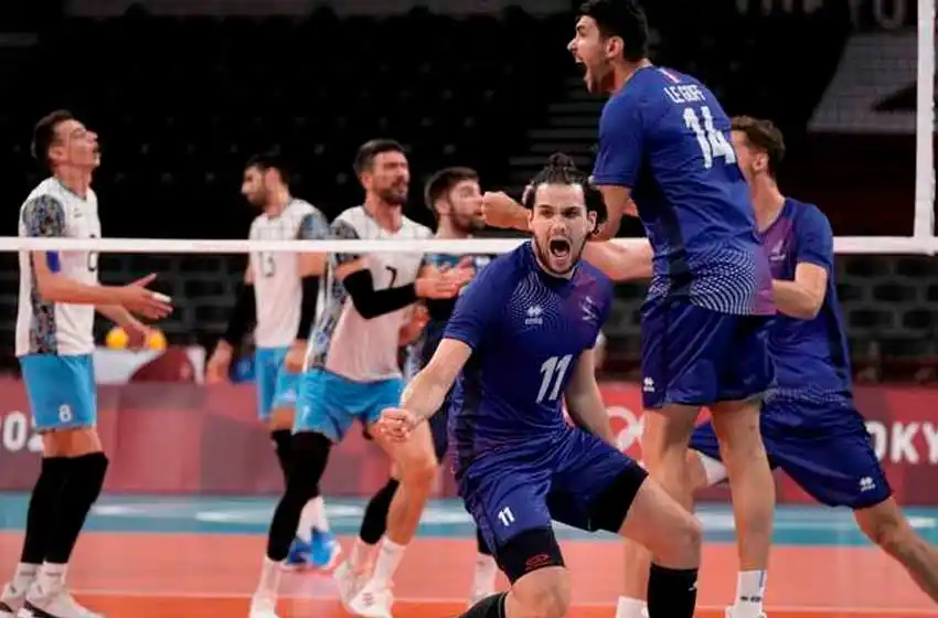 Voley: Argentina cayó ante Francia en las semifinales de los Juegos Olímpicos e irá por la medalla de bronce