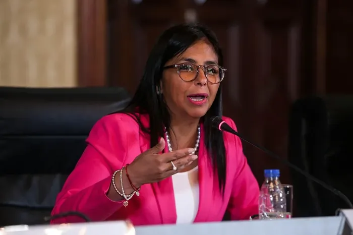 La presidenta encargada de Venezuela, Delcy Rodríguez, en una fotografía de archivo. EFE