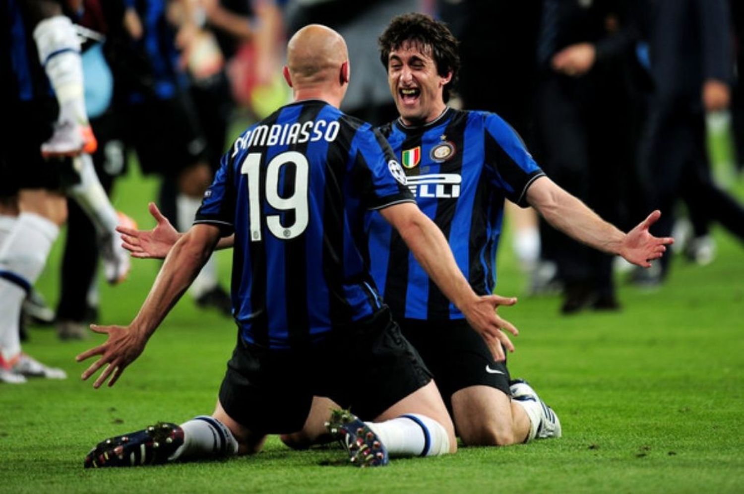 Esteban Cambiasso y Diego Milito ingresaron a Salón de la Fama de Inter