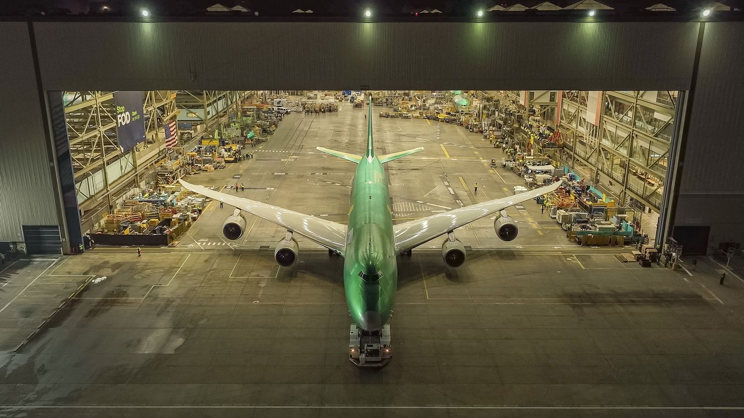 Primer vuelo del último Boeing 747 fabricado