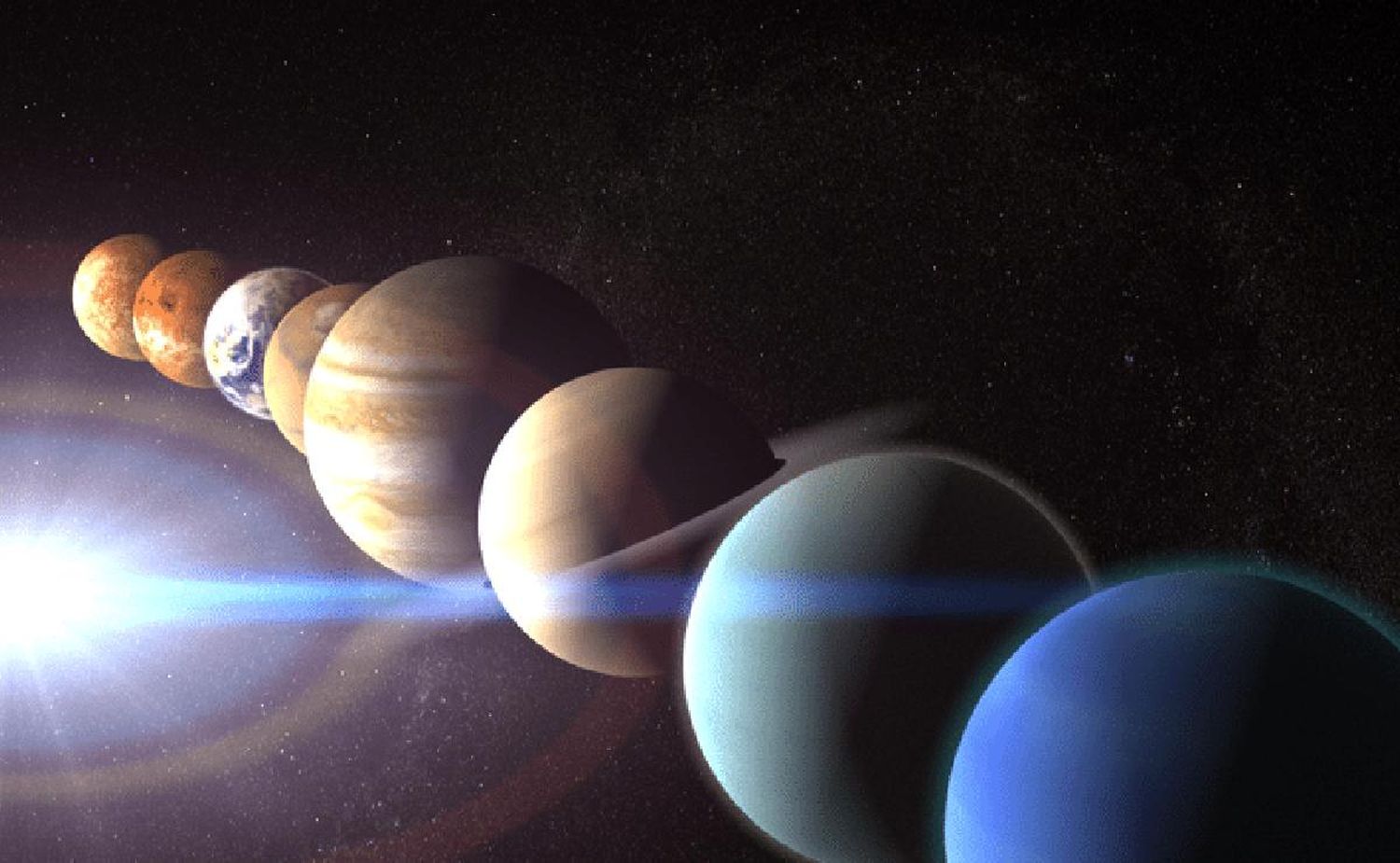 ¡FENÓMENO ASTRONÓMICO!  Se podrán ver cinco planetas alineados durante junio