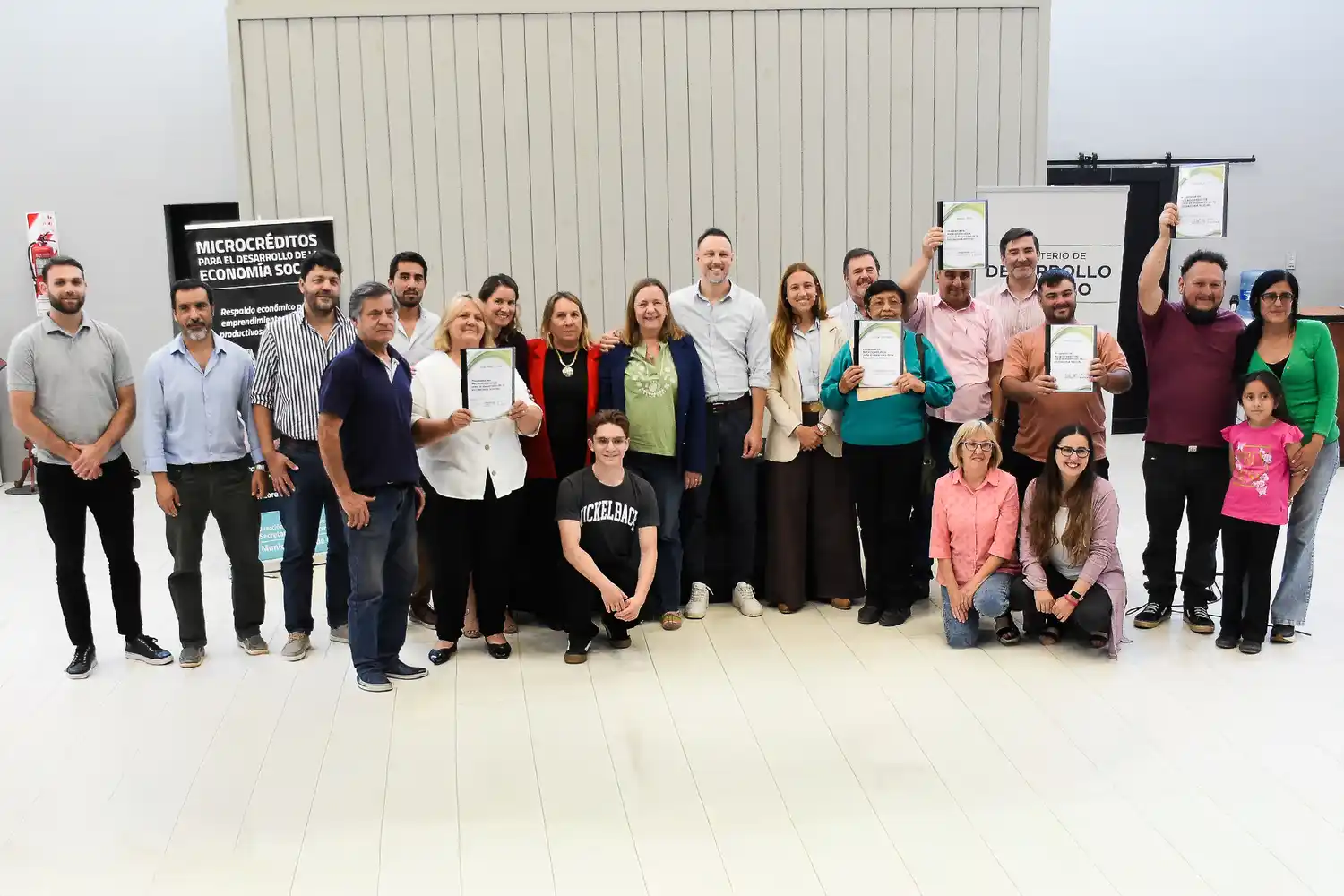 Emprendedores de Gualeguay reciben apoyo con nuevos microcréditos provinciales