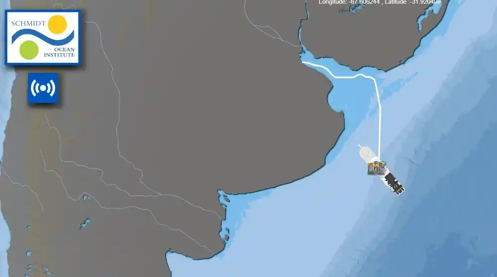 La nueva expedición del CONICET y la UBA navega frente a la costa bonaerense