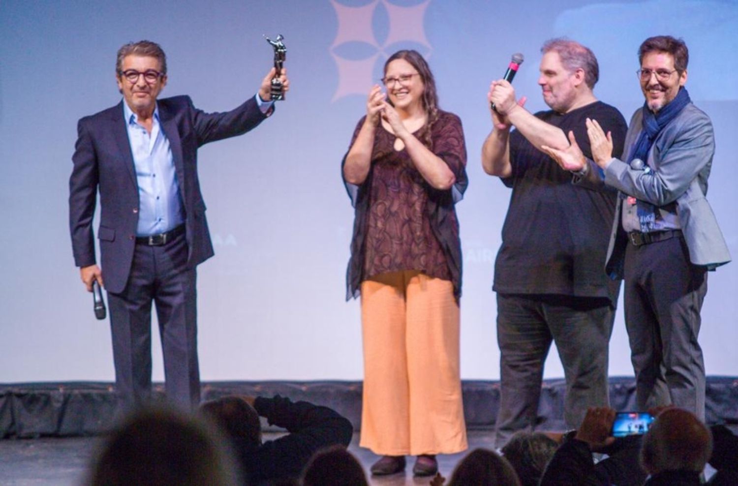 Darín, homenajeado y aplaudido de pie en Mar del Plata
