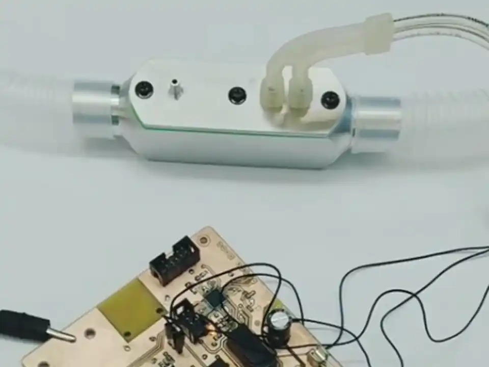 Una empresa tandilense desarrolló un medidor de flujos para la fabricación de respiradores