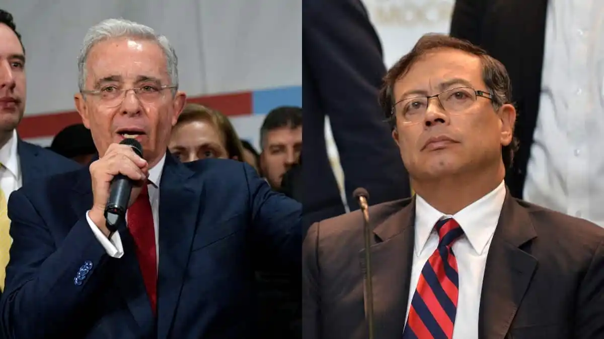 Álvaro Uribe defiende a Gustavo Petro