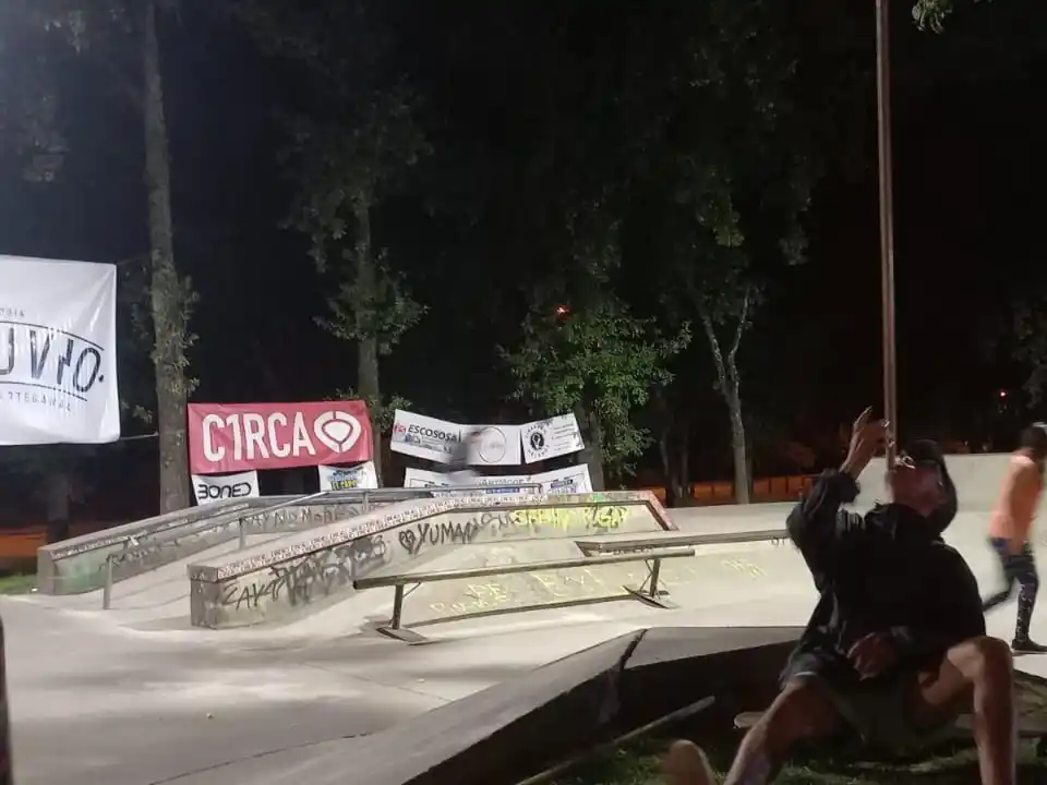 ''Bajando al parke'' tuvo una gran concurrencia durante el sábado.